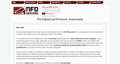 Desktop Screenshot of nfoservers.com